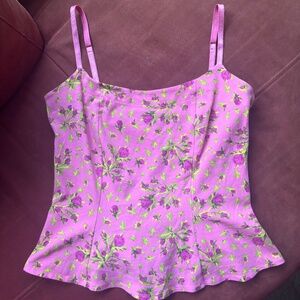2PC BETSEY JOHNSON FIT n FLARE CAMI & SKIRT